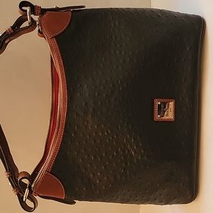 Dooney and bourke ostrich hobo bag